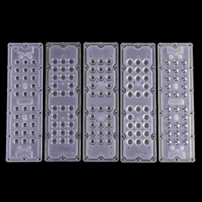 لنز High Bay Light Multi Lens Array 28 In 1 60 Degree SMD 5050 Pmma Lens Lens