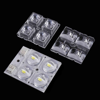 لنز 4 در 1 5050 LED 50x50mm SMD 3030 برای نور زیاد