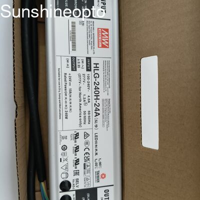 240W 24V منبع برق LED جریان ثابت IP65 ضد آب برای High Bay و روشنایی بیرونی