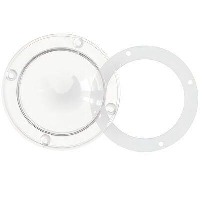 پوشش لنز LED PC 88 میلی‌متری 120 درجه برای چراغ‌های High Bay با 91% انتقال نور سازنده OEM & ODM