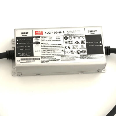 100W IP67 ضد آب قدرت ثابت منبع برق LED با جریان خروجی تنظیم پذیر
