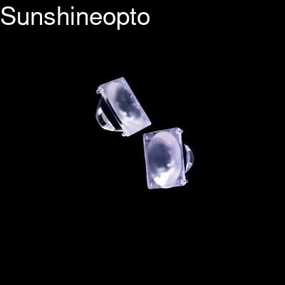 لنز نوری LED با زاویه پرتو باریک 10 درجه و قطر 22 میلی‌متر با PMMA با درجه نوری برای روشن کردن نور در فضای باز