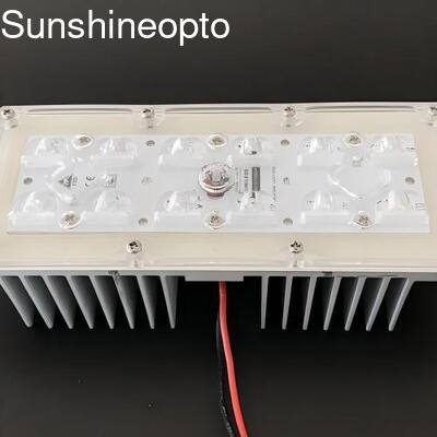 12 LED 5050 ماژول نور LED SMD با لنز زاویه پرتو 173 میلی متری 145x70 درجه برای روشنایی خیابان