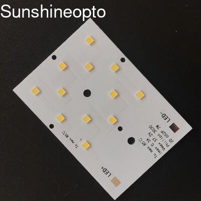 تخته مدار چاپی LED 12 در 1 SMD 3030 سفارشی برای چراغ خیابانی نور سیل جاده بزرگراه تونل باغ بزرگراه
