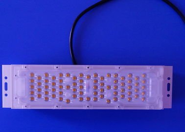 چراغ خیابان نورپردازی بزرگراه ماژول نور خیابانی 50w 135lm / w 3030SMD 2D چراغ 60 درجه زاویه پرتو