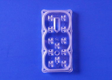 12 قطعه 3535 SMD چراغ خیابانی ماژول لنز نور نوری PC 91٪ Tranmittance