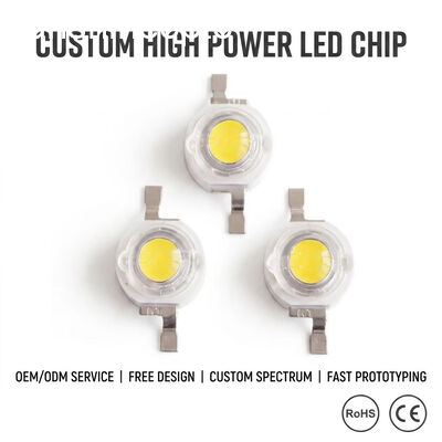 تراشه LED 240lm 240lm 6000K–6500K برای نور خیابان، نور سیلاب و روشنایی صنعتی تولید کننده LED تراشه Bridgelux با قدرت بالا