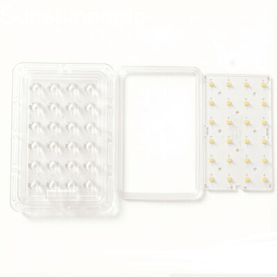 تخته PCB LED آلومینیومی سفارشی با 3535 LED SMD رسانایی حرارتی بالا برای نور تونل نور خیابان