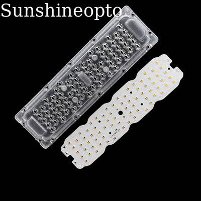 ماژول چراغ خیابانی LED 60 واتی 72 عددی SMD 3030 با زاویه تابش 80×150 درجه