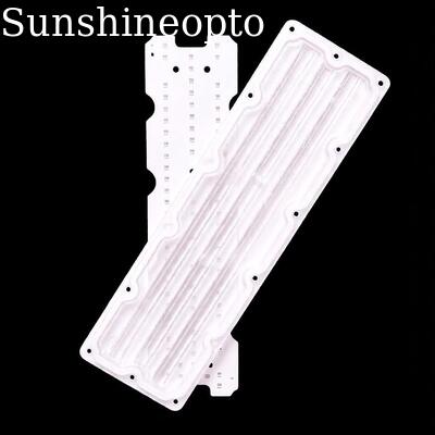 برد PCB LED 64 در 1 3030 SMD با لنز اپتیکال PCB 90×110 درجه برای روشنایی جاده و صنعتی