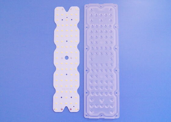چراغ های خیابانی ماژول لنز PCLE 80LEDs SMD3030 60x90 درجه