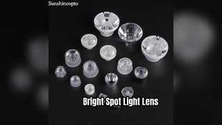 لنز نور نقطه ای LED با زاویه پرتو 60 درجه