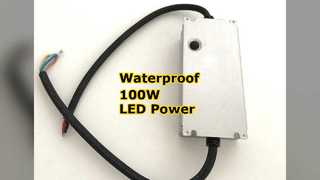 درایور LED 100W Meanwell IP67 ضد آب