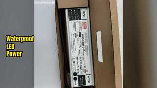 منبع تغذیه LED 24 ولت 240 وات IP65 ضد آب